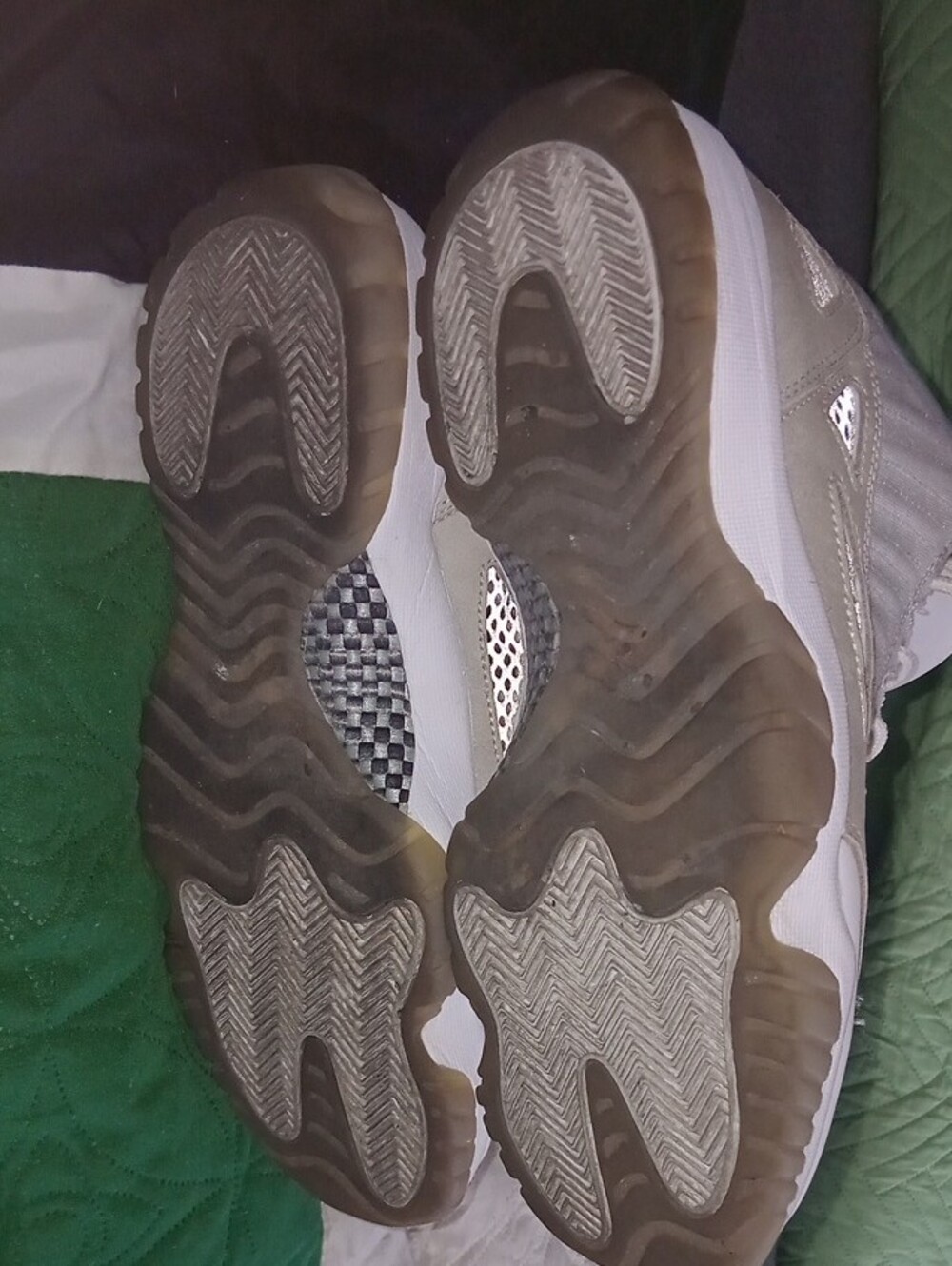 These are Nike Air Jordan 11 Retro Low IE sneakers in the "Light Orewood Brown" - Picture 9 of 9